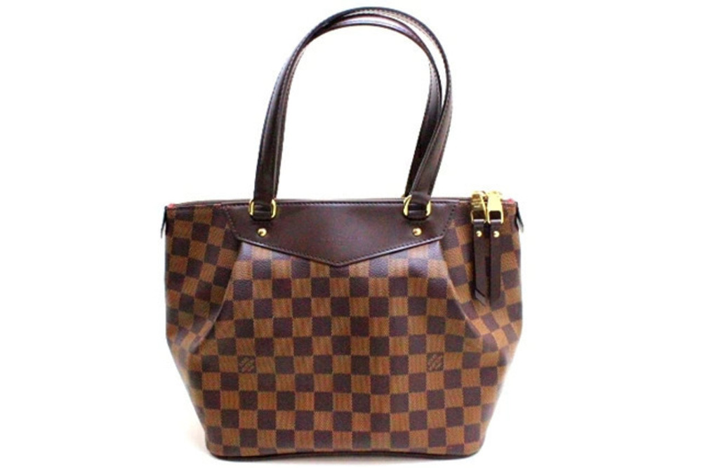 LOUIS VUITTON Shoulder Bag Westminster Damier Ebene Brown